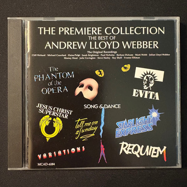 Andrew Lloyd Webber 'Premiere Collection' (1988) Phantom Of the Opera, Memory, All I Ask Of You