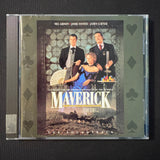 CD Maverick soundtrack (1994) Waylon Jennings, Clint Black, Carlene Carter, Vince Gill