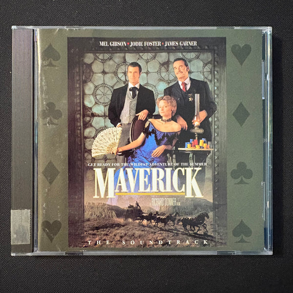 CD Maverick soundtrack (1994) Waylon Jennings, Clint Black, Carlene Carter, Vince Gill