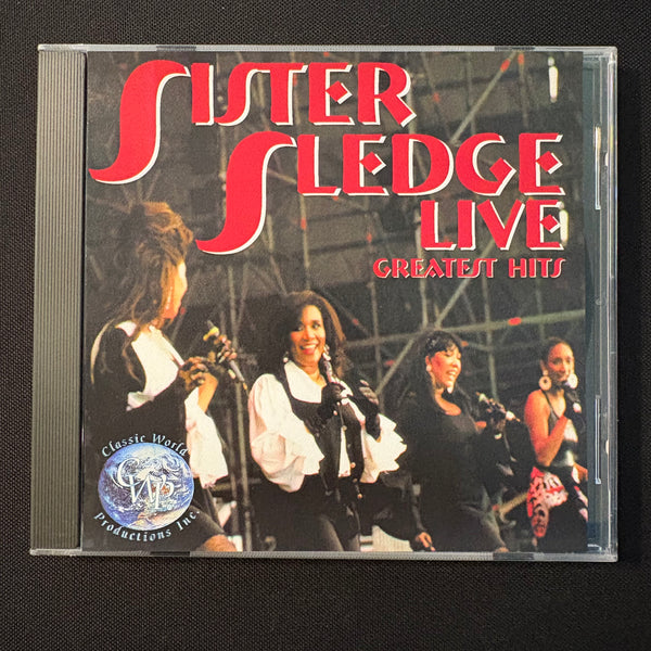 CD Sister Sledge 'Live Greatest Hits' (1999) We Are Family, Lost In Music