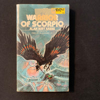 BOOK Alan Burt Akers 'Warrior of Scorpio' (1973) paperback science fiction fantasy