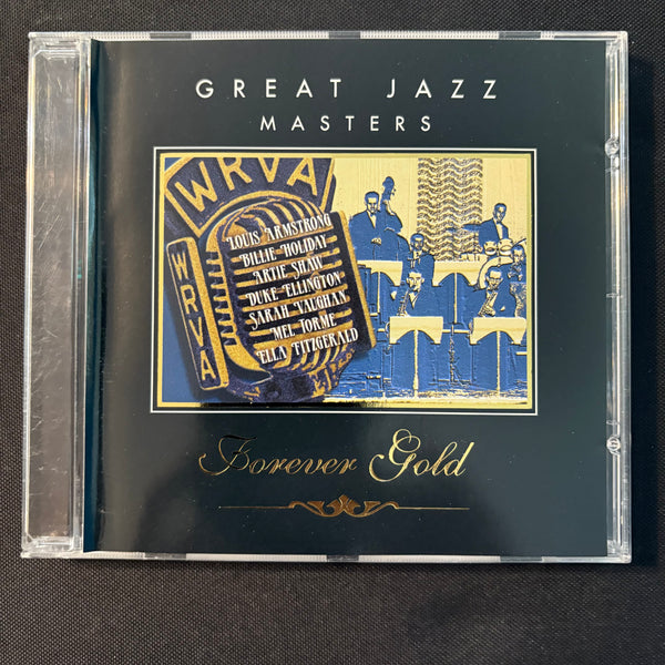 CD Great Jazz Masters: Forever Gold (2001) Tommy Dorset, Billie Holiday, Duke Ellington, Artie Shaw