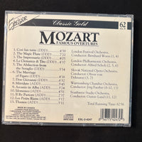 CD Mozart 'Famous Overtures' (1993 London Festival Orchestra, et al