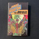 BOOK Andre Norton 'Warlock of the Witch World' (1978) paperback science fiction Ace