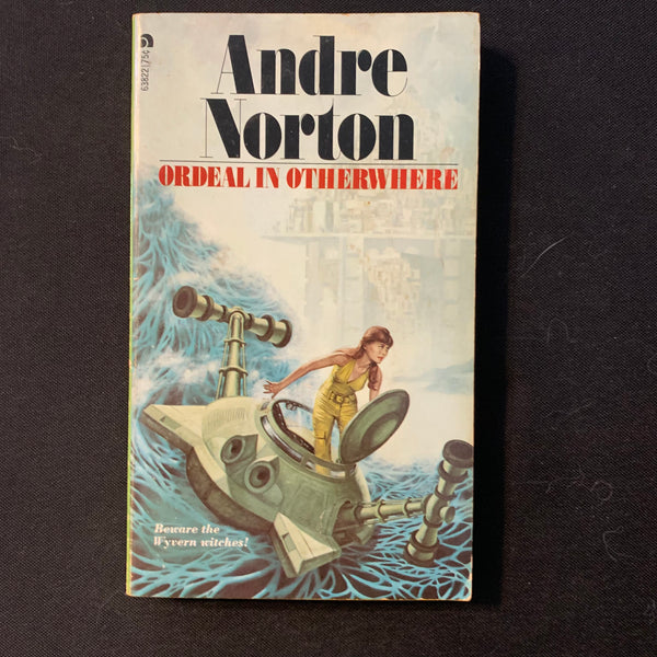 BOOK Andre Norton 'Ordeal In Otherwhere' (1973) paperback science fiction fantasy