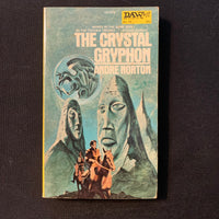 BOOK Andre Norton 'The Crystal Gryphon' (1973) paperback science fiction fantasy