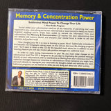 CD Jonathan Parker Subliminal Success Series 'Memory and Concentration Power' (1999)