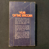 BOOK Andre Norton 'Year of the Unicorn' (1965) Ace paperback science fiction fantasy