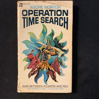 BOOK Andre Norton 'Operation Time Search' (1967) paperback science fiction fantasy