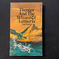 BOOK Lin Carter 'Thongor and the Wizard of Lemuria' (1976) paperback fantasy