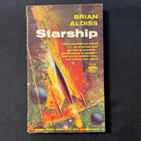 BOOK Brian Aldiss 'Starship' (1960) paperback science fiction