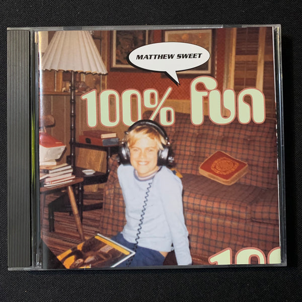 CD Matthew Sweet '100% Fun' (1995) Sick Of Myself, We're the Same