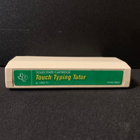 TEXAS INSTRUMENTS TI 99/4A Touch Typing Tutor (1982) green label cartridge