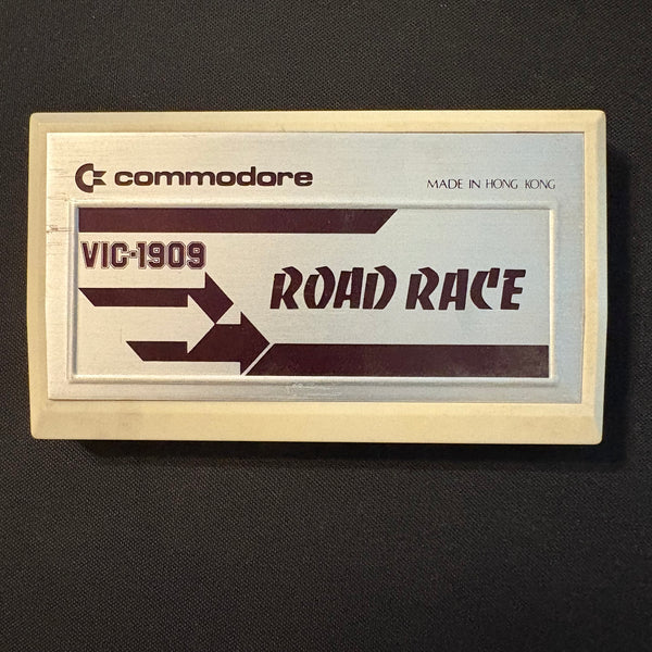 COMMODORE VIC 20 Road Race VIC-1909 tested video game cartridge