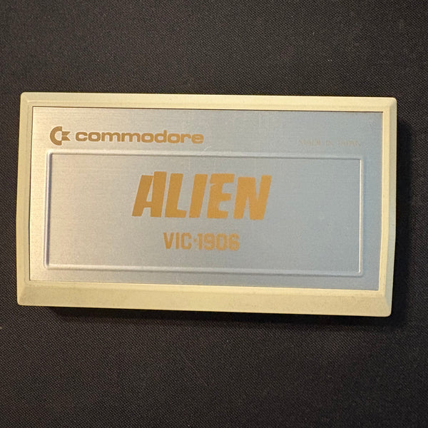 COMMODORE VIC 20 Alien VIC-1906 tested video game cartridge