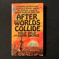 BOOK Philip Wyle, Edwin Balmer 'After Worlds Collide' (1968) paperback science fiction