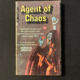 BOOK Norman Spinrad 'Agent of Chaos' (1970) paperback science fiction