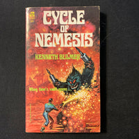 BOOK Kenneth Bulmer 'Cycle of Nemesis' (1967) paperback science fiction