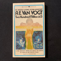 BOOK A.E. van Vogt 'Two Hundred Million A.D.' (1971) paperback Golden Age science fiction