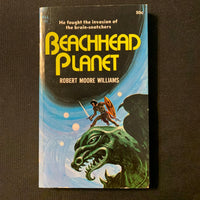 BOOK Robert Moore Williams 'Beachhead Planet' (1970) paperback science fiction