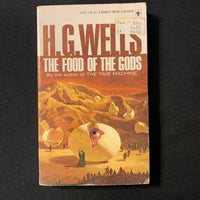 BOOK H.G. Wells 'Food of the Gods' (1967) paperback classic science fiction