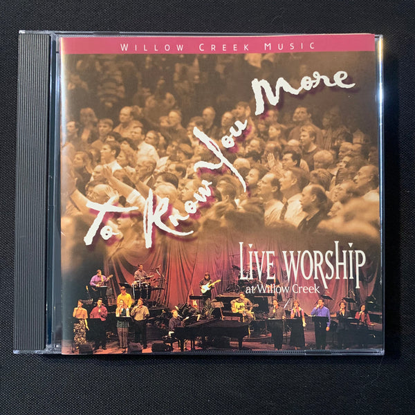 CD Willow Creek Music Live Worship 'To Love You More' (1997) praise Christian