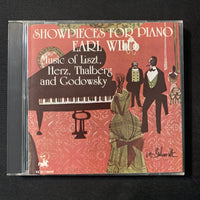 CD Earl Wild 'Showpieces For Piano' (1987) Liszt, Herz, Thalberg, Godowsky