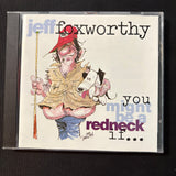 CD Jeff Foxworthy 'You Might Be a Redneck If...' (1993) blue collar comedy standup