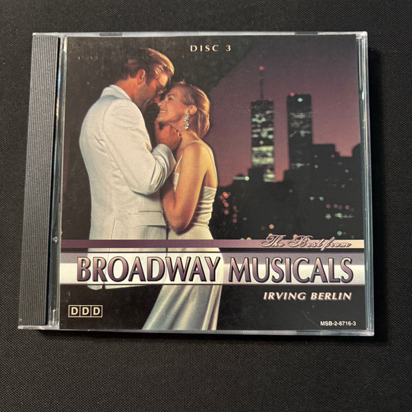 CD Best From Broadway Musicals: Irving Berlin (1994) Cheek to Cheek, Let's Face the Music and Dance