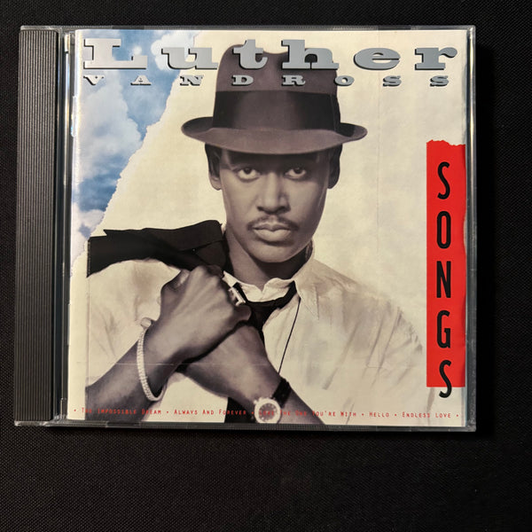 CD Luther Vandross 'Songs' (1994) Endless Love, Always and Forever