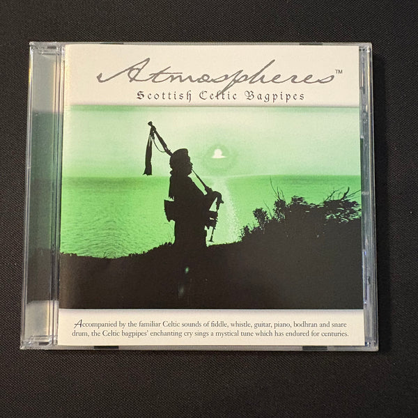 CD Atmospheres: Scottish Celtic Bagpipes lifestyle music Irish fiddle
