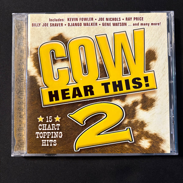 CD Cow Hear This! 2 (2003) Billy Joe Shaver, Dale Watson, Ray Price, Kieran Kane