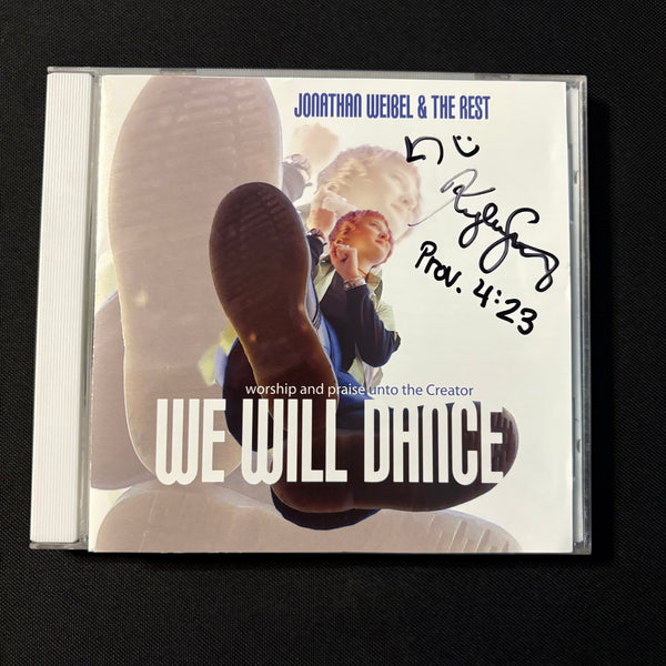 CD Jonathan Weibel and The Rest 'We Will Dance' (2002) Christian praise worship