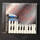 CD Victor McQuade Key Impressions 'Peaceful Praise' (2000) Christian piano music