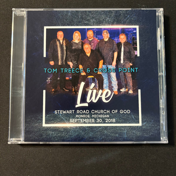 CD Tom Treece and Cross Point 'Live' (2018) Monroe Michigan Christian band
