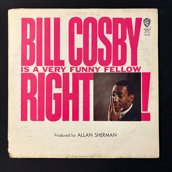 LP Bill Cosby 'Is a Very Funny Fellow Right' (1963) VG/VG vinyl record