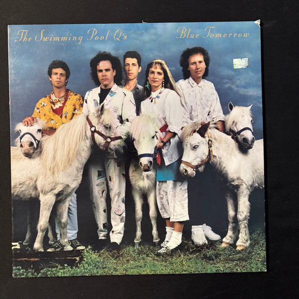 LP Swimming Pool Q's 'Blue Tomorrow' (1986) VG+/VG vinyl record
