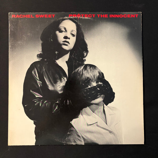 LP Rachel Sweet 'Protect the Innocent' (1980) VG+/VG Stiff/Columbia vinyl record