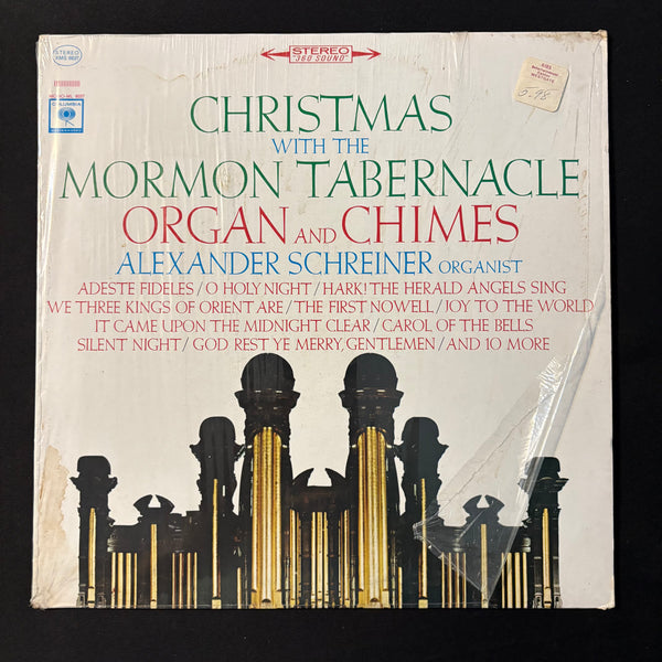 LP Mormon Tabernacle Organ and Chimes 'Christmas With' (1964) VG+/VG vinyl record Alexander Schreiner