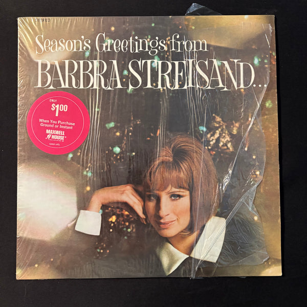 LP Barbra Streisand and Friends 'Seasons Greetings From' (1969) VG+/VG+ vinyl record
