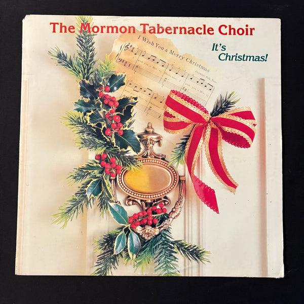 LP Mormon Tabernacle Choir 'It's Christmas!' (1984) VG+/VG+ vinyl record
