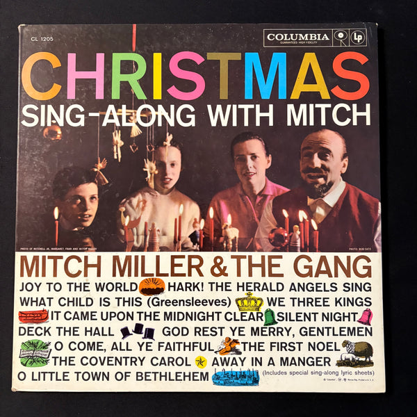 LP Mitch Miller 'Christmas Sing-Along With Mitch' (1958) VG/VG vinyl record