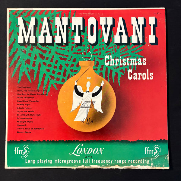 LP Mantovani 'Christmas Carols' (1953) VG/VG vinyl record