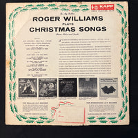 LP Roger Williams 'Plays Christmas Songs' (1956) VG/VG vinyl record