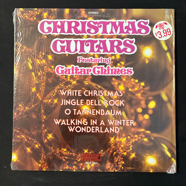 LP Christmas Guitars Featuring Guitar Chimes (1977) VG+/VG+ vinyl record