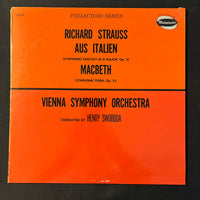 LP Richard Strauss aus Italien, Macbeth (1964) VG+/VG+ vinyl record Vienna Symphony, Henry Swoboda