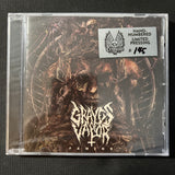 CD Graves of Valor 'Famine' (2024) new sealed reissue deathcore Through the Eyes of the Dead