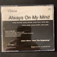 CD One Voice 'Always On My Mind' (2000) 1-track radio DJ promo single Vo1ce