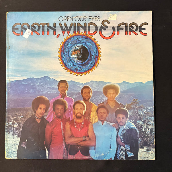 LP Earth, Wind and Fire 'Open Our Eyes' (1974) VG/VG vinyl record