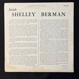 LP Shelley Berman 'Inside Shelley Berman' (1959) VG+/VG vinyl record comedy